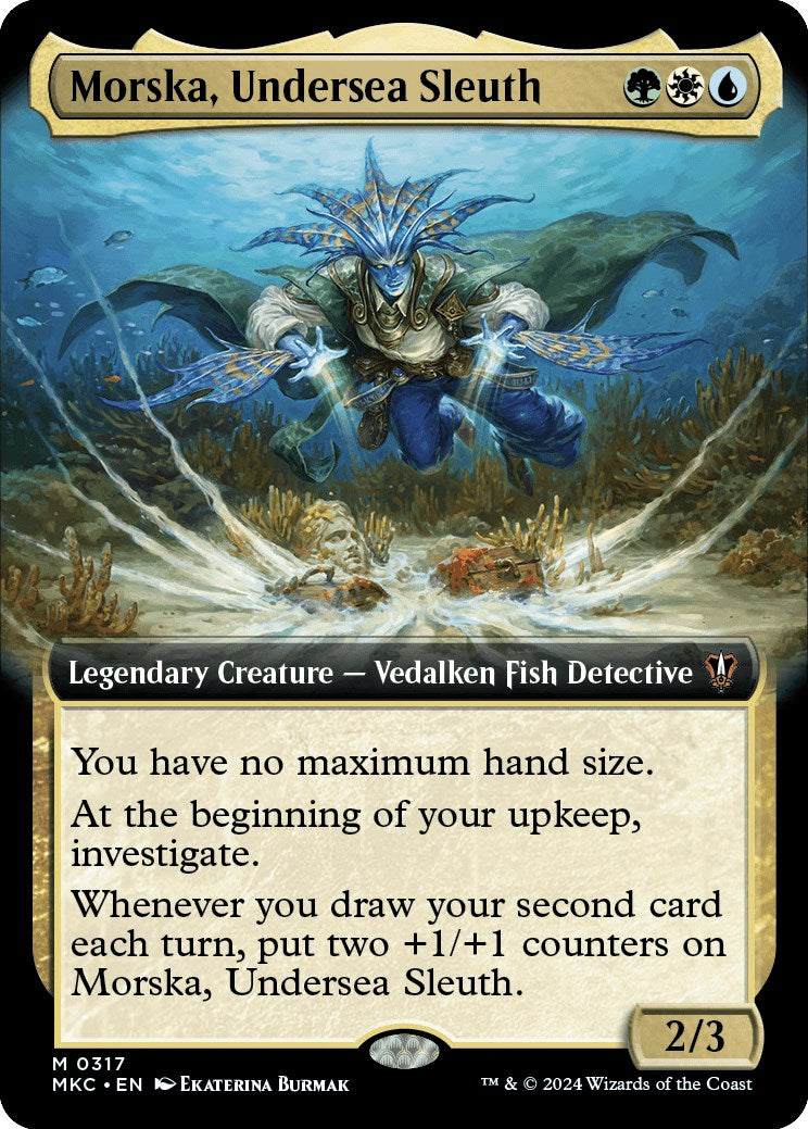 Morska, Undersea Sleuth (Extended Art)