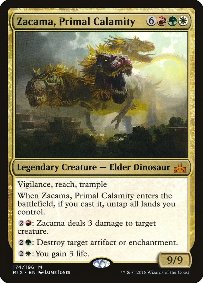 Zacama, Primal Calamity [RIX - 174]