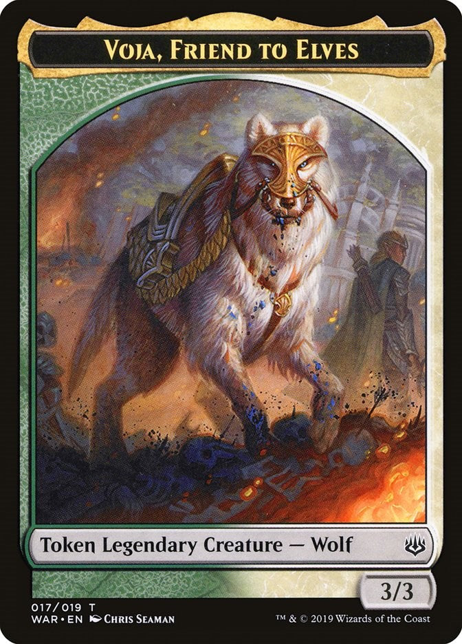 Voja, Friend to Elves Token [WAR - 17]