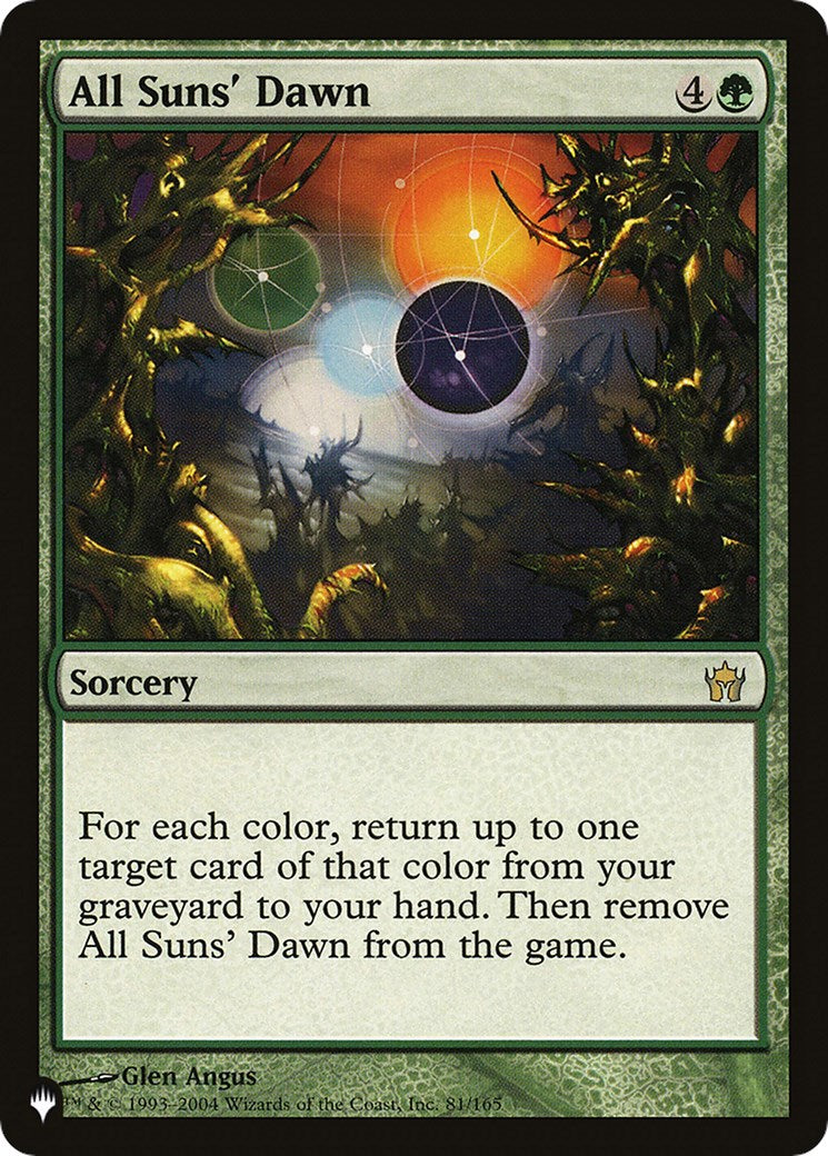 All Suns' Dawn [LIST - 81/165]
