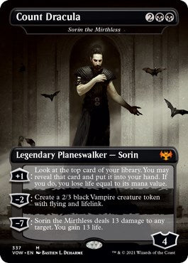Count Dracula - Sorin the Mirthless [VOW - 337]