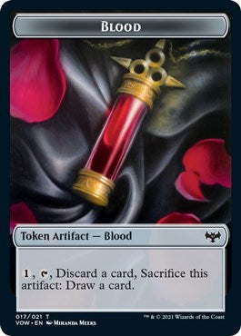 Blood // Vampire (016) Double-Sided Token [VOW - 17 // 16]
