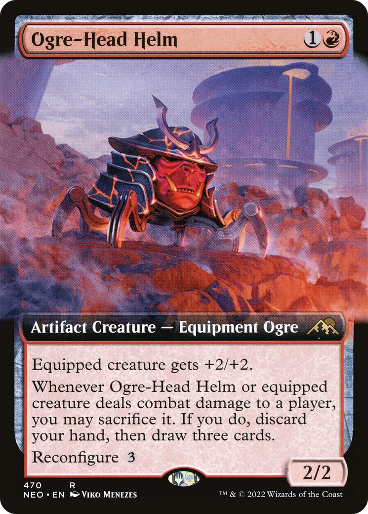 Ogre-Head Helm (Extended Art) [NEO - 470]