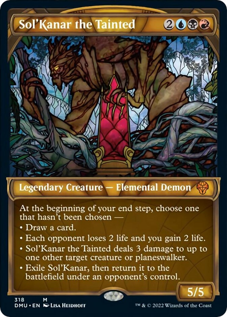 Sol'Kanar the Tainted (Showcase) [DMU - 318]