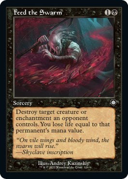 Feed the Swarm (Retro Frame) [BRC - 106]