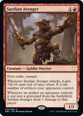 Sardian Avenger [BRC - 23]