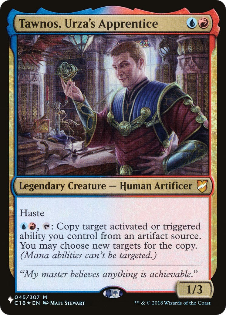 Tawnos, Urza's Apprentice [LIST - 045/307]