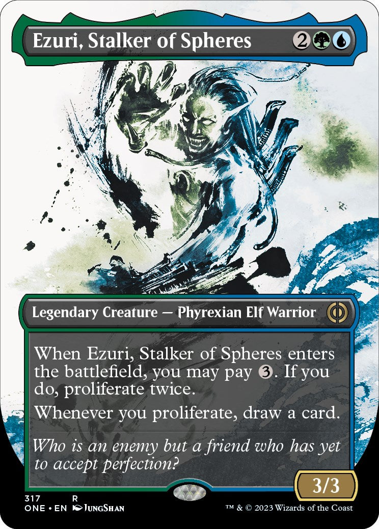 Ezuri, Stalker of Spheres (Showcase) [ONE - 317]