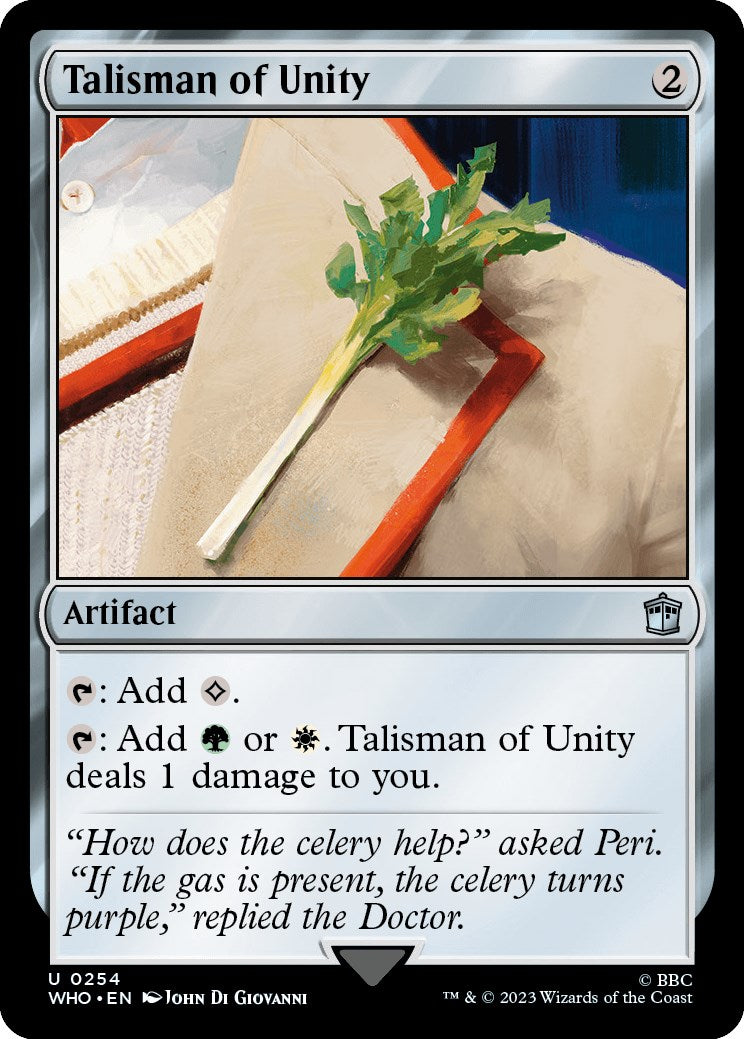 Talisman of Unity [WHO - 254]