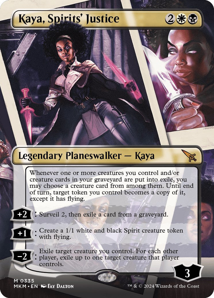 Kaya, Spirits' Justice (Borderless) [MKM - 335]