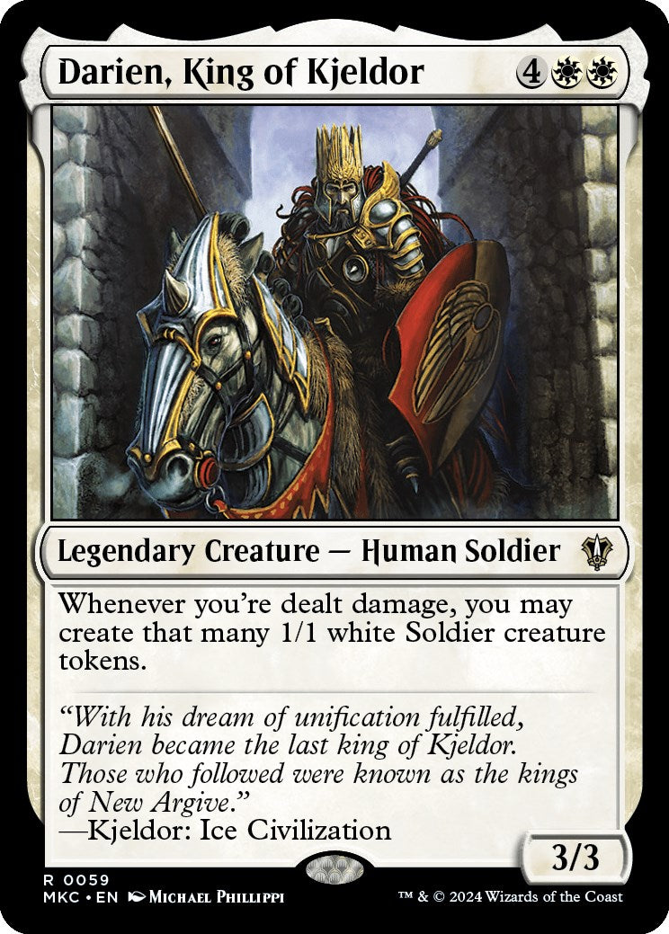 Darien, King of Kjeldor [MKC - 59]