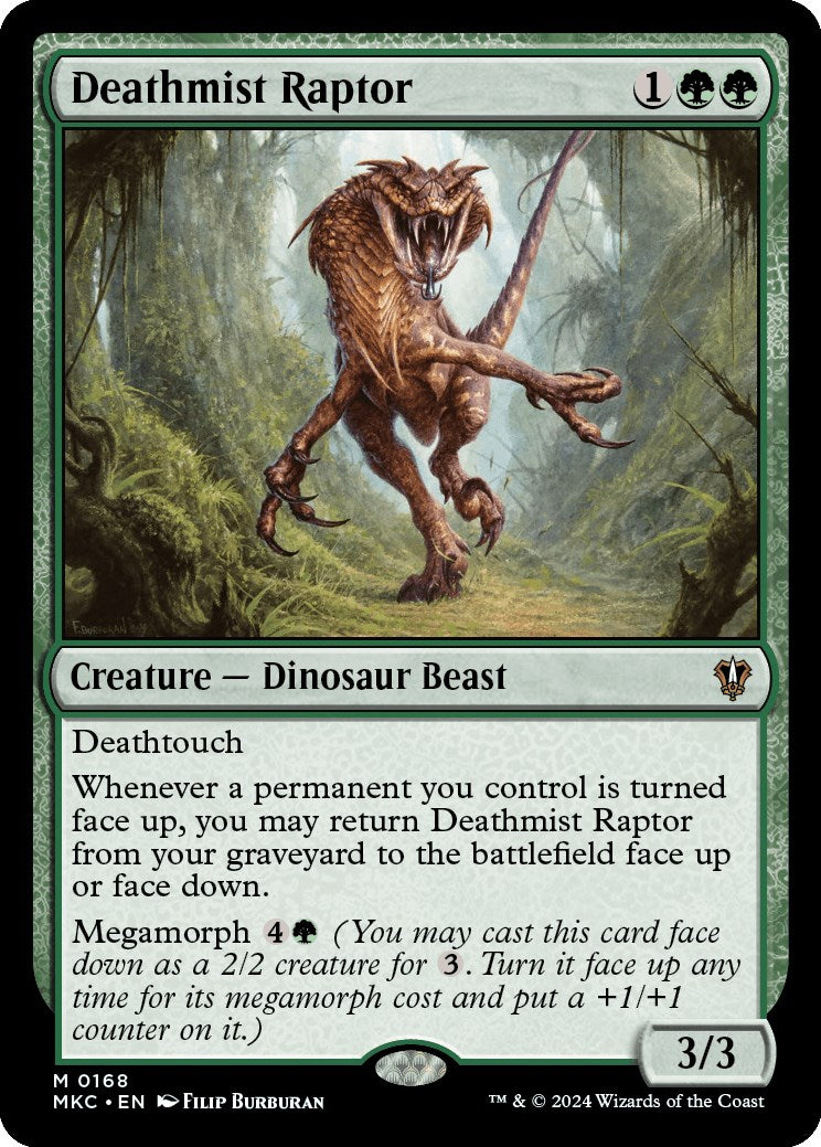 Deathmist Raptor [MKC - 168]