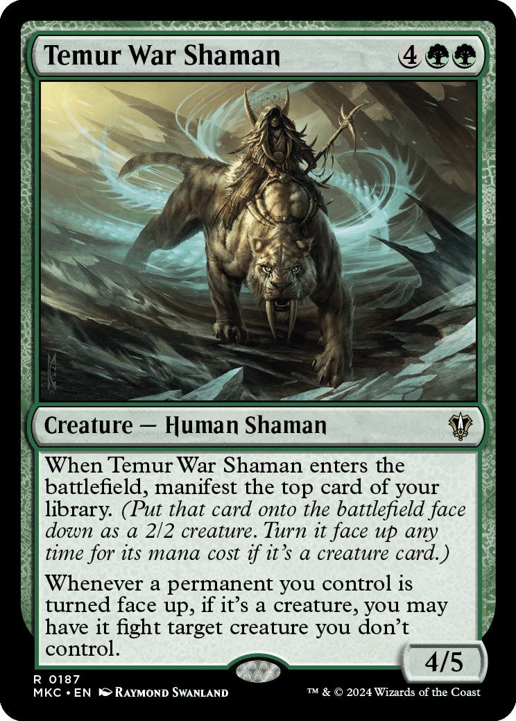 Temur War Shaman [MKC - 187]