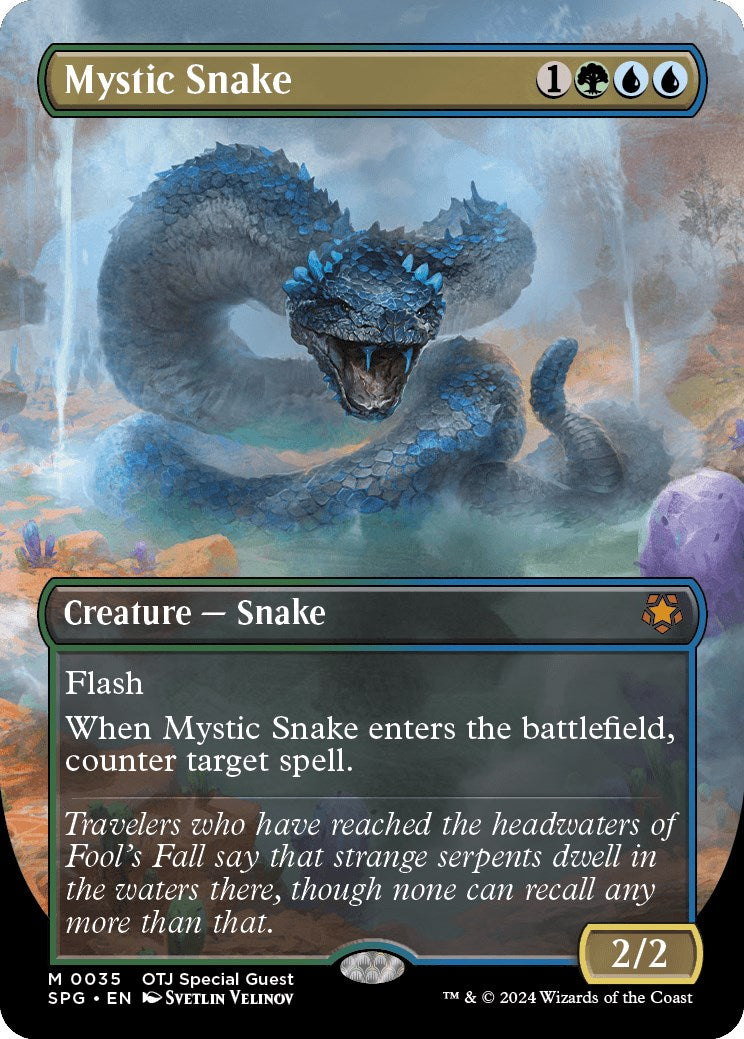 Mystic Snake (Borderless) [SPG - 35]