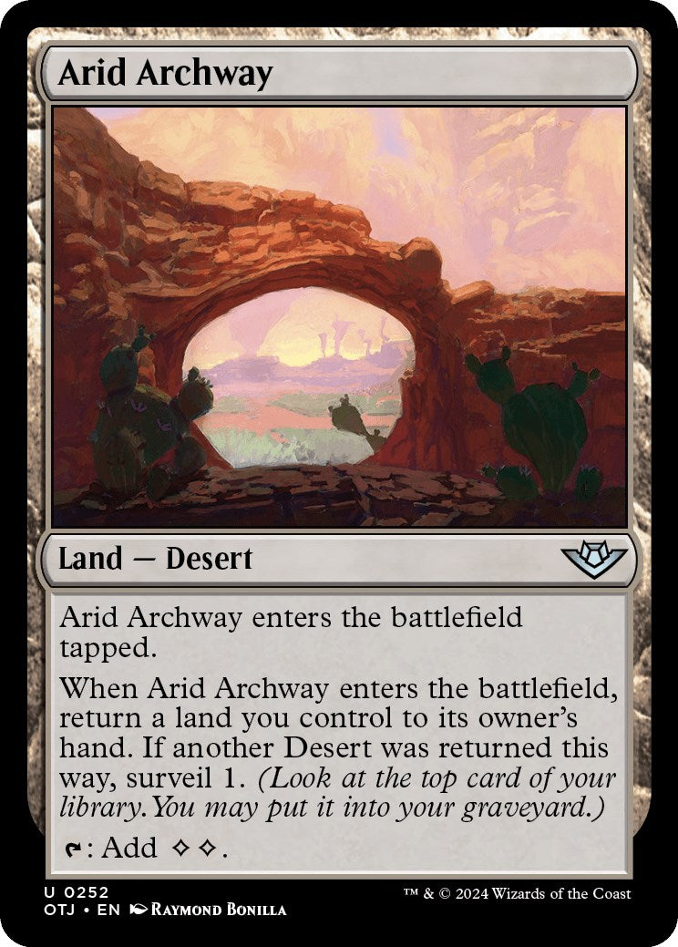 Arid Archway [OTJ - 252]