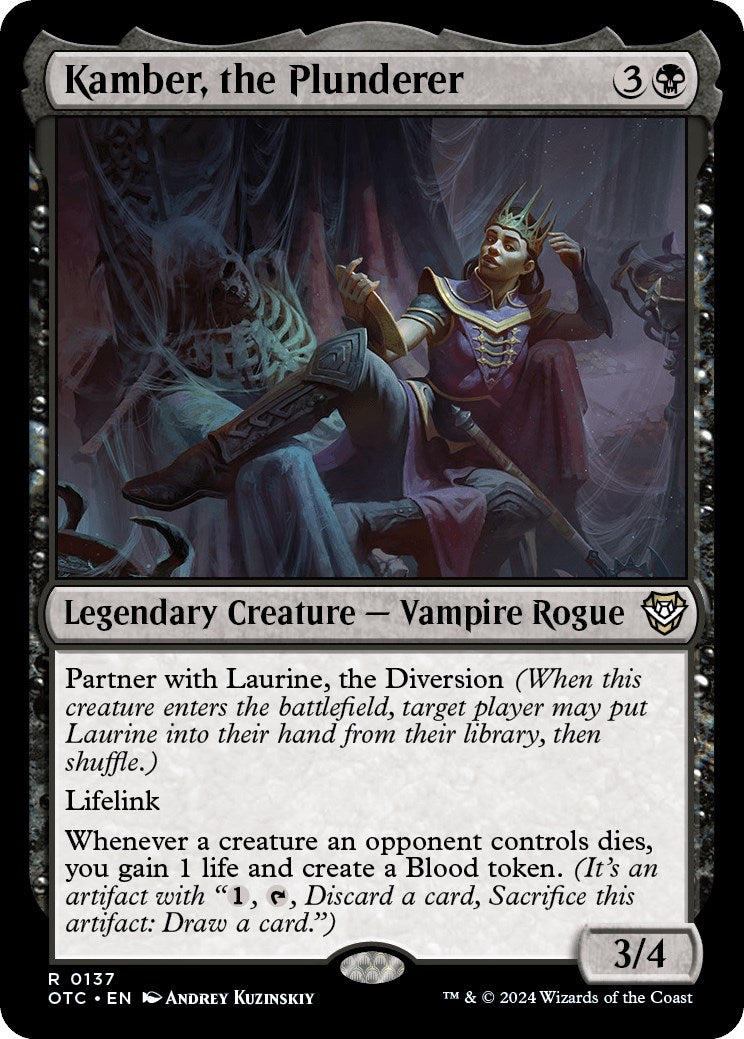 Kamber, the Plunderer [OTC - 137]