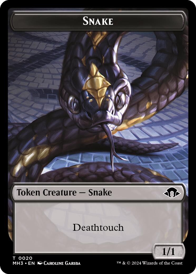Snake // Energy Reserve Double-Sided Token [MH3 - 20 // 36]