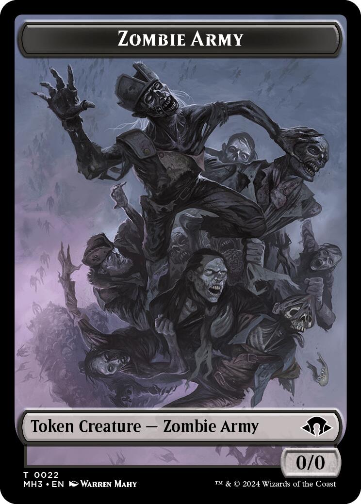 Zombie Army Token [MH3 - 22]