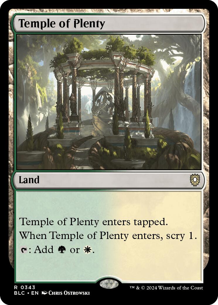 Temple of Plenty [BLC - 343]