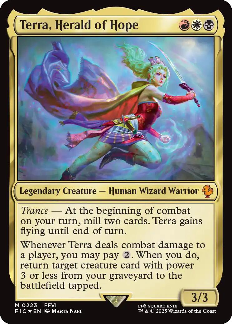 Terra, Herald of Hope (Surge Foil) [FIC - 223]