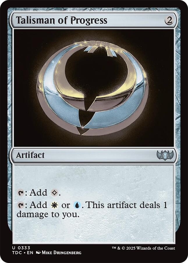 Talisman of Progress