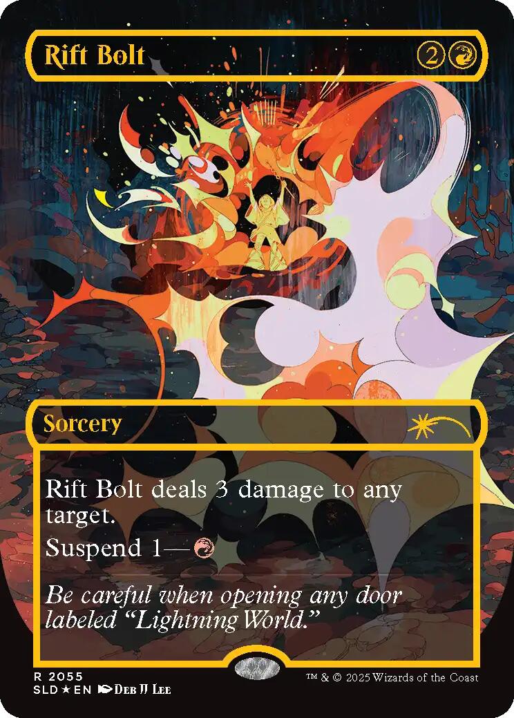Rift Bolt (2055) (Raised Foil)