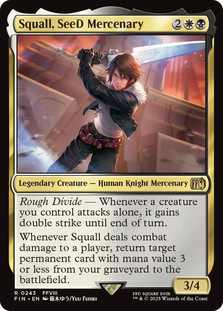 Squall, SeeD Mercenary [FIN - 243]