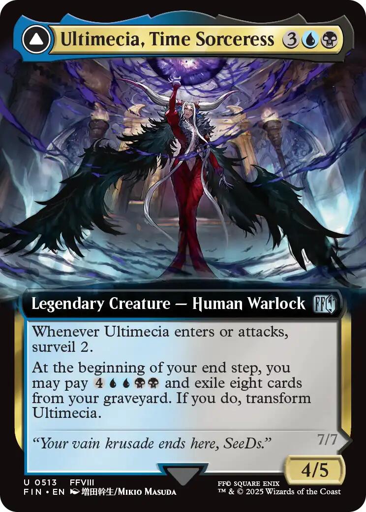 Ultimecia, Time Sorceress (Extended Art) [FIN - 513]