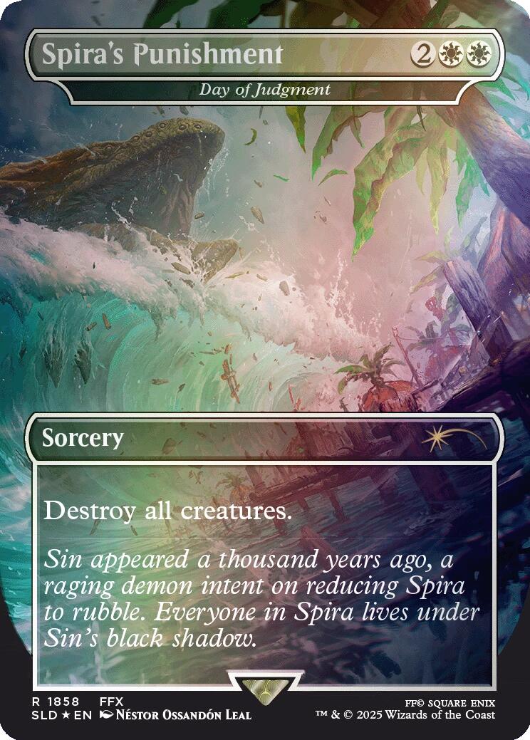 Spira's Punishment - Day of Judgment (Rainbow Foil) [SLD - 1858]