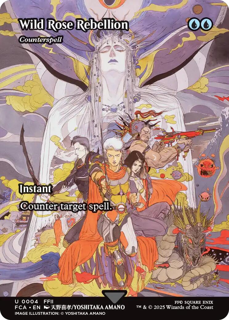 Wild Rose Rebellion - Counterspell (Showcase) [FCA - 4]