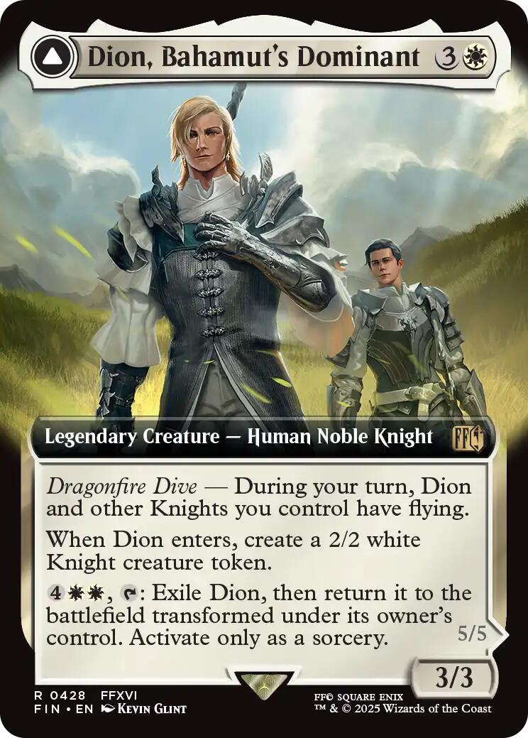 Dion, Bahamut's Dominant (Extended Art) [FIN - 428]