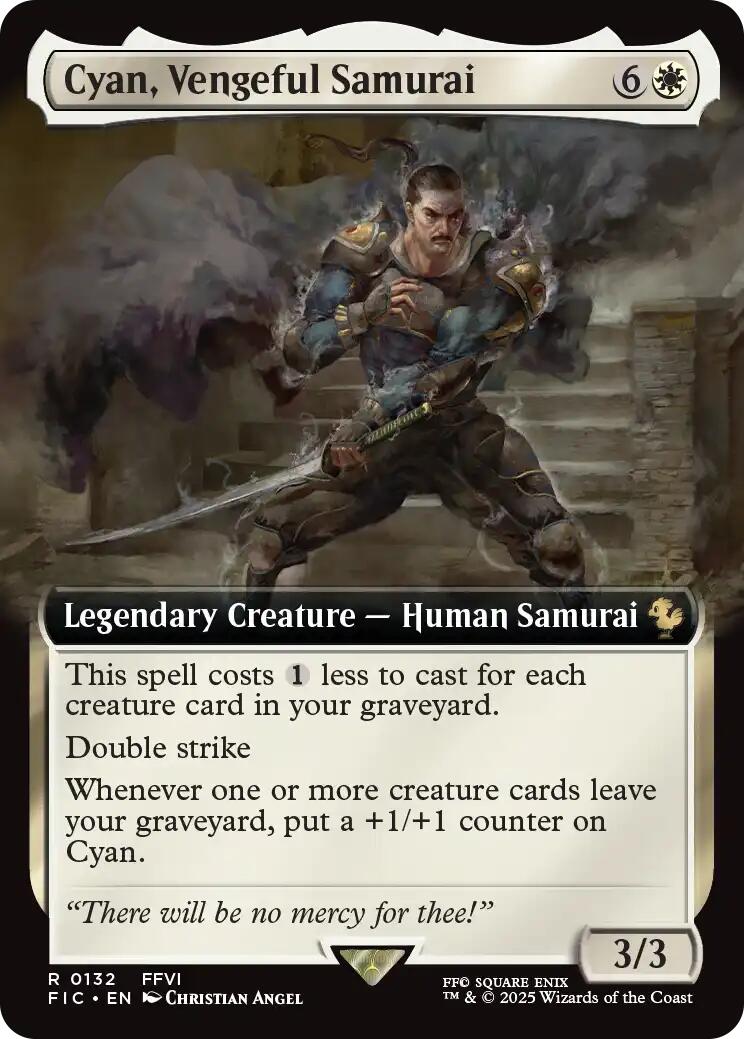 Cyan, Vengeful Samurai (Extended Art) [FIC - 132]