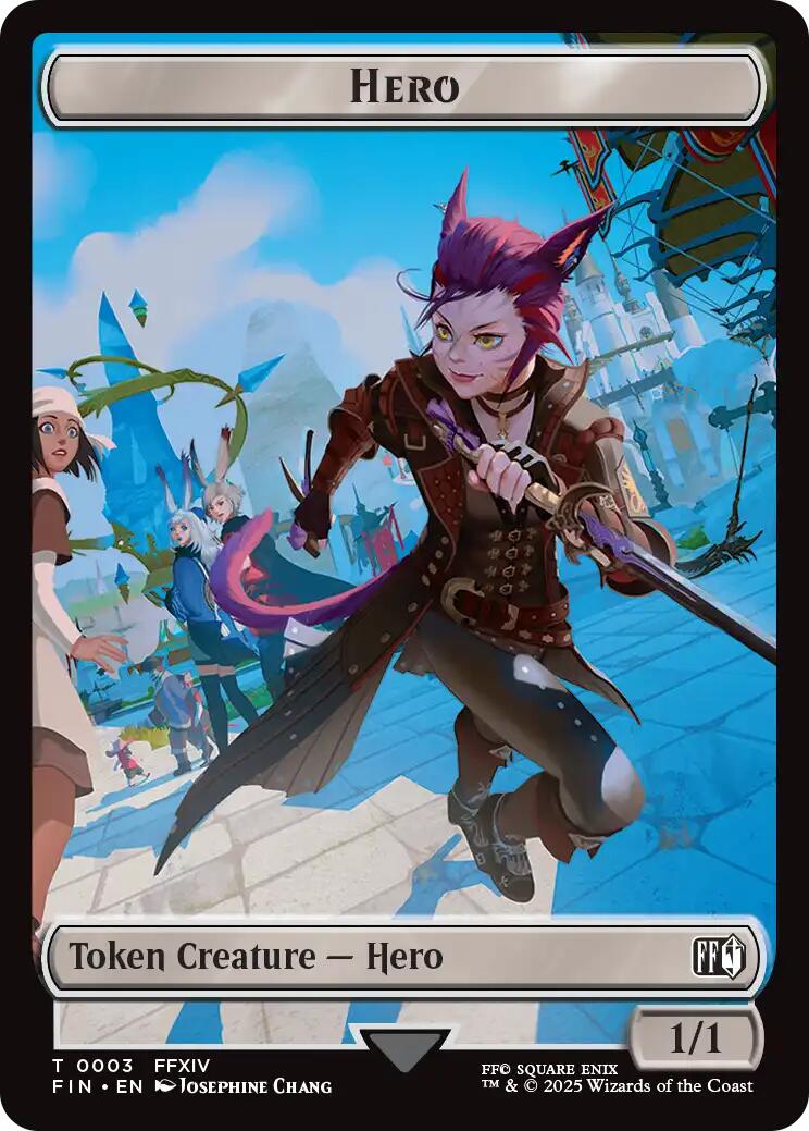 Hero (0003) // Knight Double-Sided Token [FIN - 3 // 10]