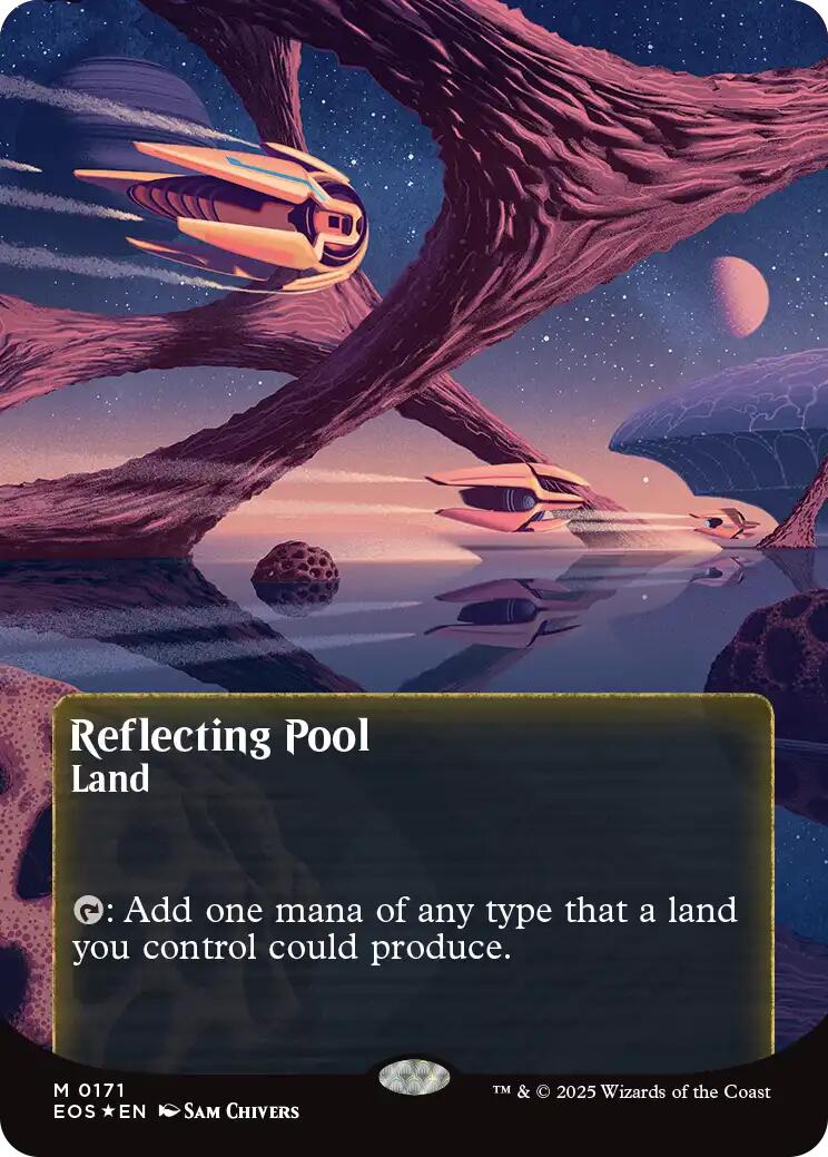 Reflecting Pool (0171) (Borderless) (Galaxy Foil)