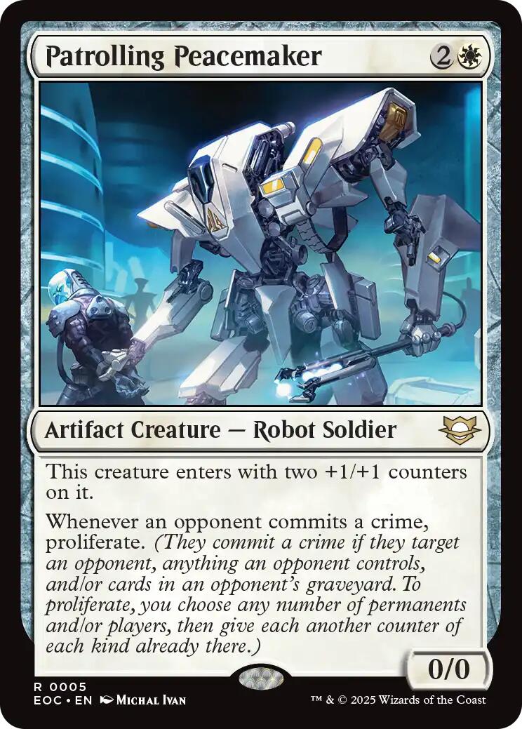 Patrolling Peacemaker [EOC - 5]
