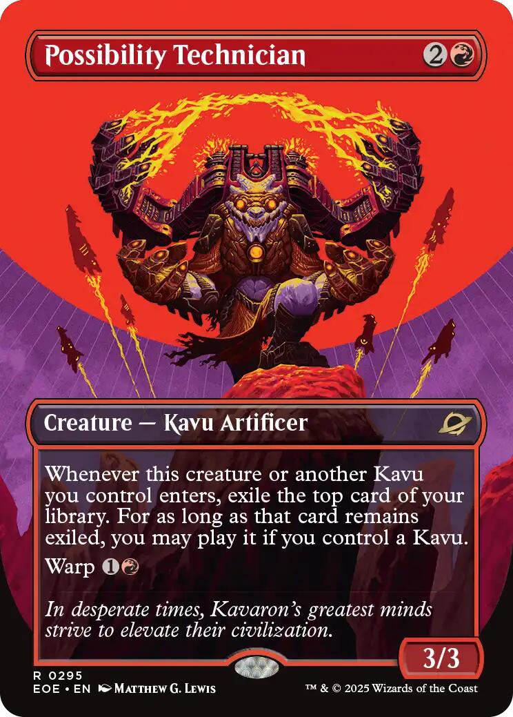 Possibility Technician (Borderless) [EOE - 295]