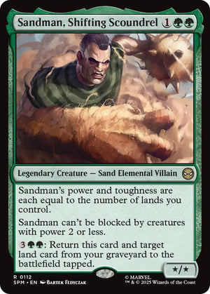 Sandman, Shifting Scoundrel [SPM - 112]