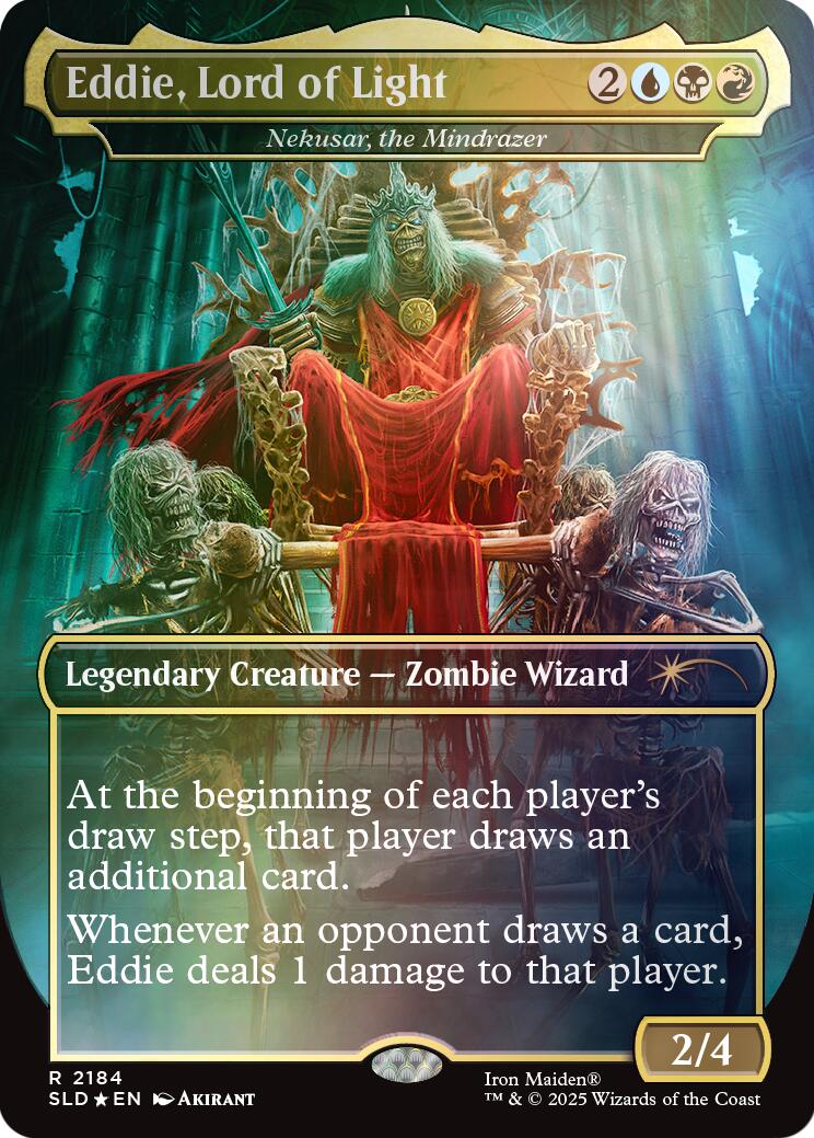 Eddie, Lord of Light - Nekusar, the Mindrazer (Rainbow Foil)