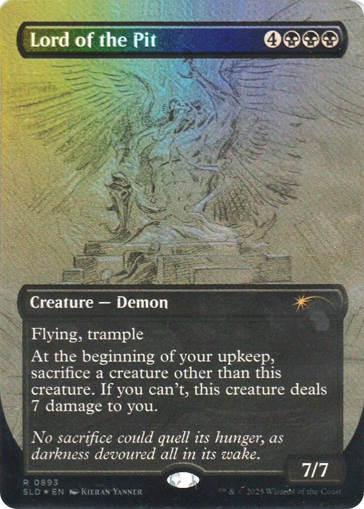 Lord of the Pit (Sketch Showcase) (Rainbow Foil)