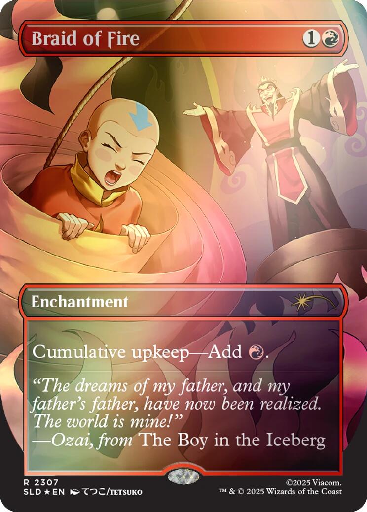 Braid of Fire (2307) (Rainbow Foil)