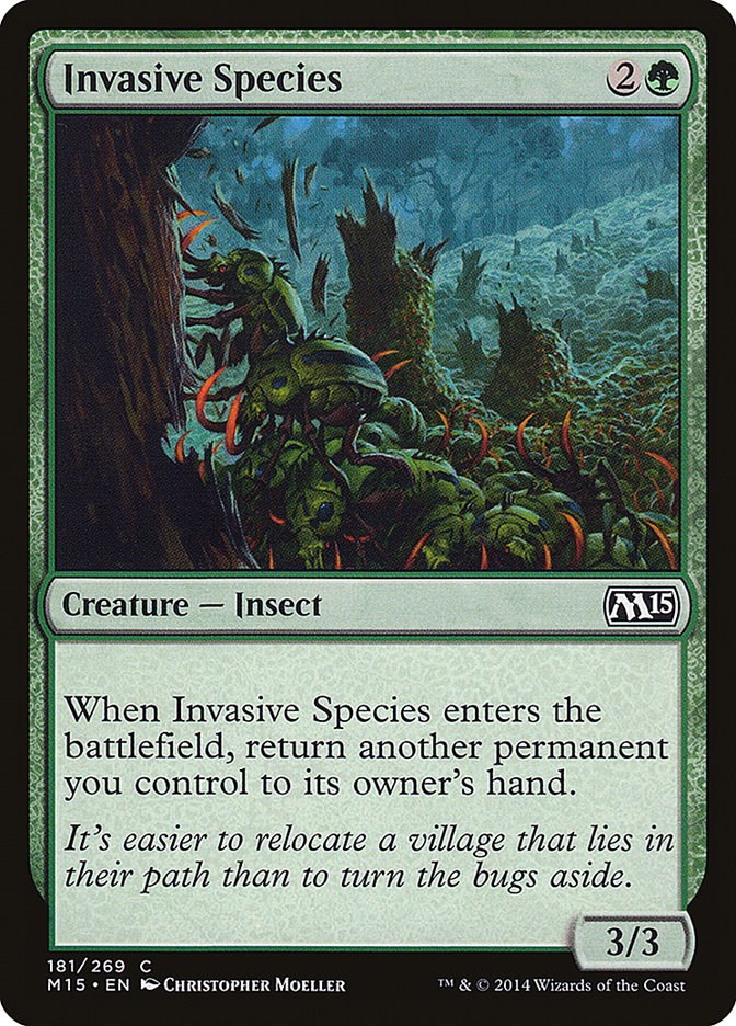Invasive Species [M15 - 181]