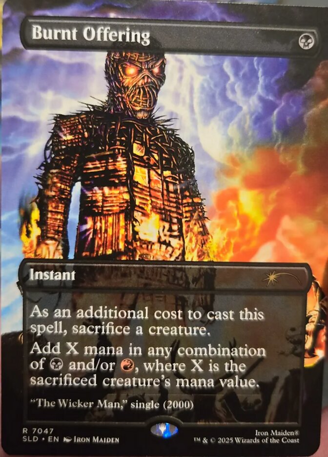 Burnt Offering (Rainbow Foil) [SLD - 7047]